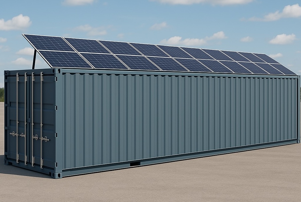Solar Container 40 Fuß
